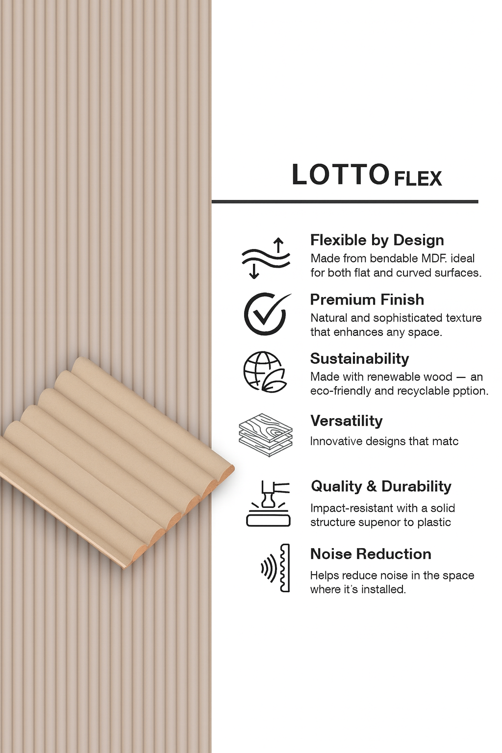 WP-MDF LOTTO FLEX LUNA (8 PCS x BOX )