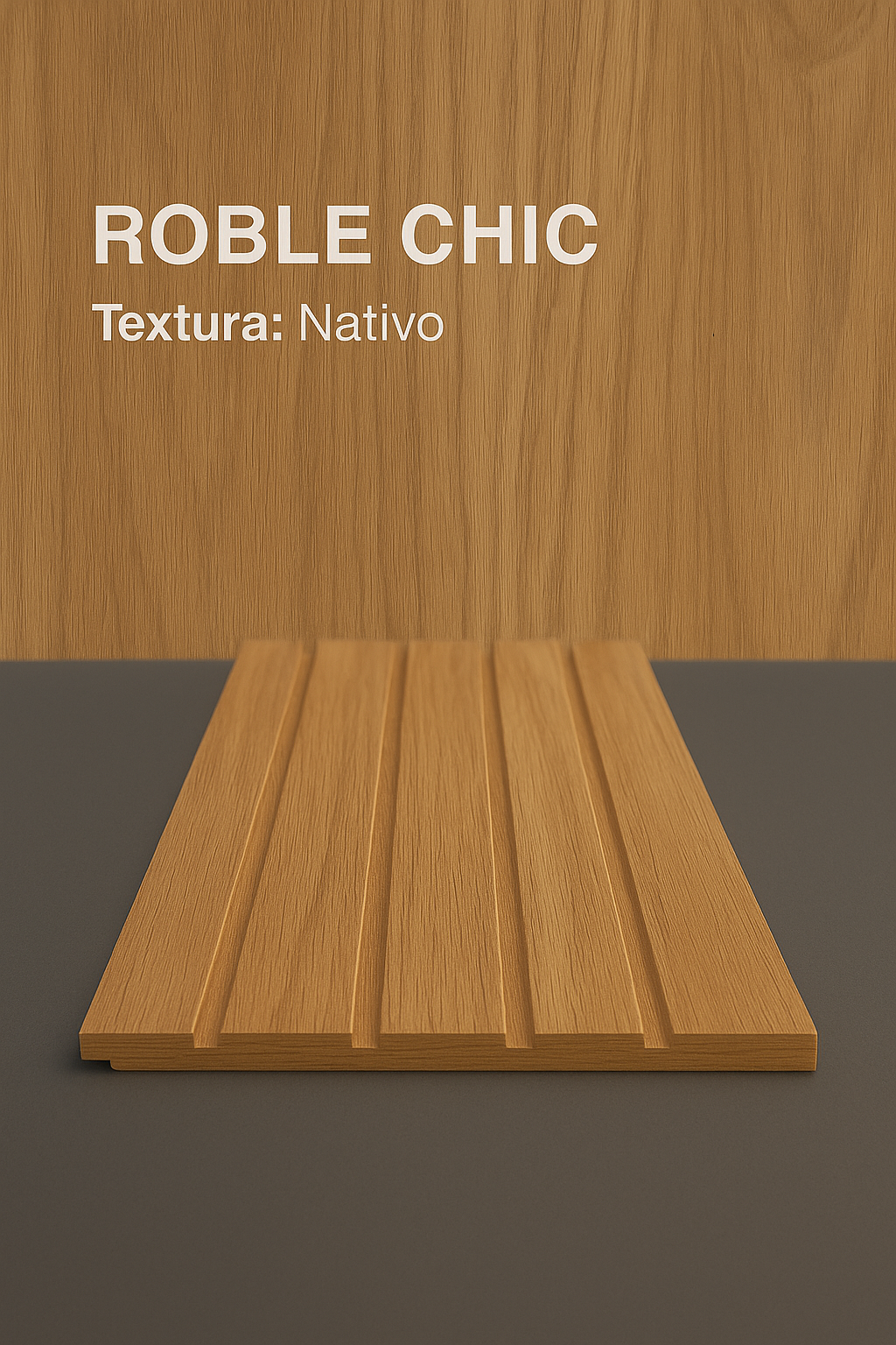 WP-MDF WARHOL ROBLE CHIC (4 PCS x BOX )