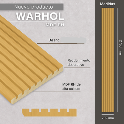 WP-MDF WARHOL CATANIA (4 PCS x BOX )