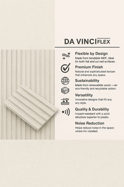 WP-MDF DA VINCI FLEX LIENZO(8 PCS x BOX )